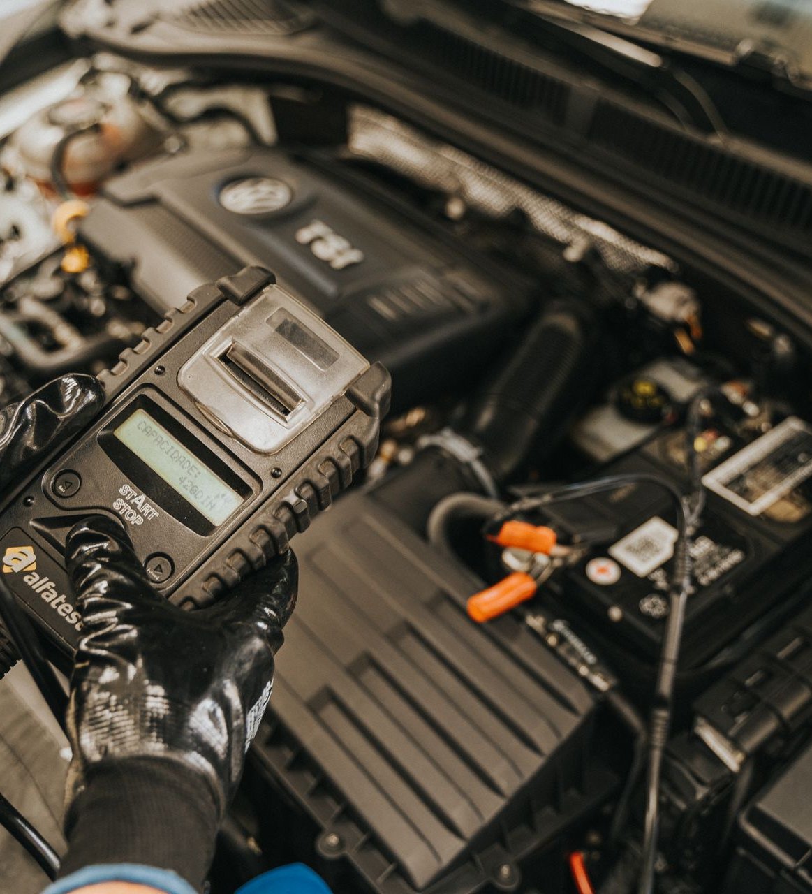 Stage 1 through 3 ECU performance tuning with a diagnostic tool under the hood